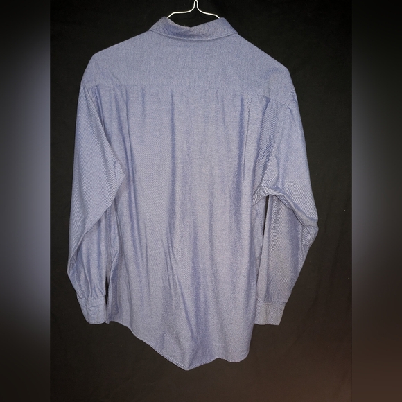 Men's Blue Naitica Striped Shirt - Picture 4 of 4